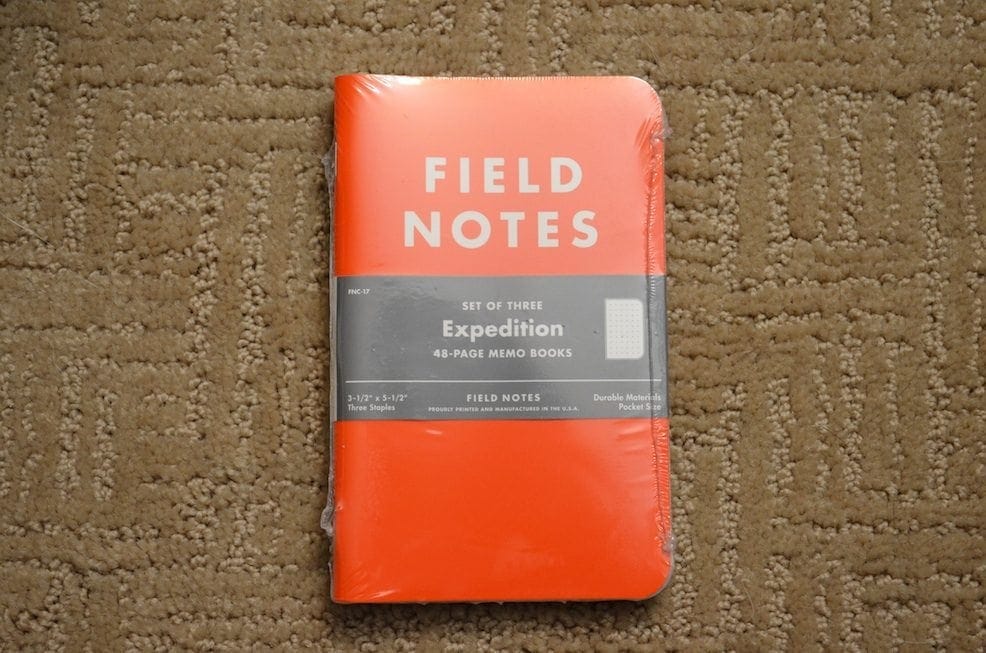 Field Notes Expedition (3 Pack) All Day Ruckoff