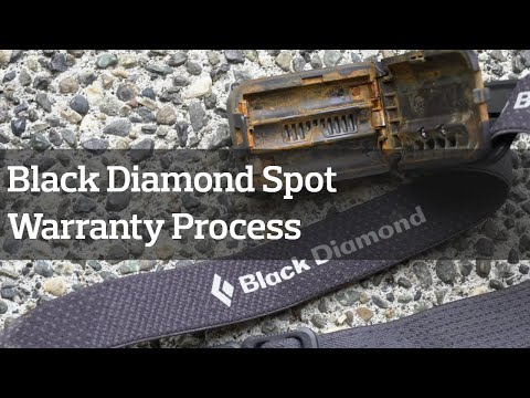 Black Diamond Spot Headlamp Warranty Process (Broke at GORUCK 😅)