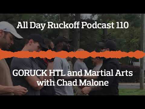 ADR 110: GORUCK HTL and Martial Arts with Chad Malone Podcast (Audio Only)