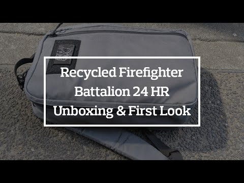 Recycled Firefighter Battalion 24 HR Unboxing &amp; First Look