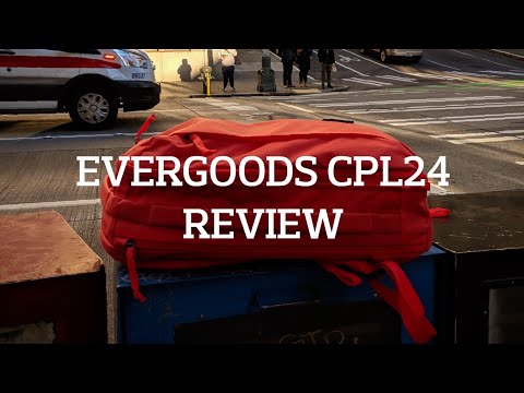 EVERGOODS CPL24 Backpack Review