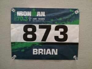 Lake Stevens Half Ironman 2013 Bib