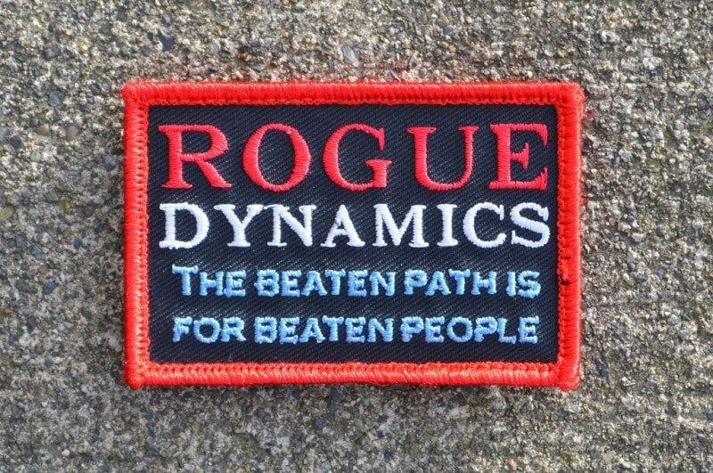 Rogue Motto Patch