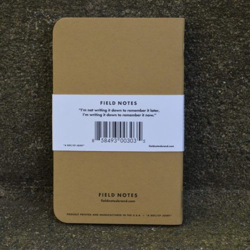 Field Notes Kraft Mixed (3 Pack) All Day Ruckoff