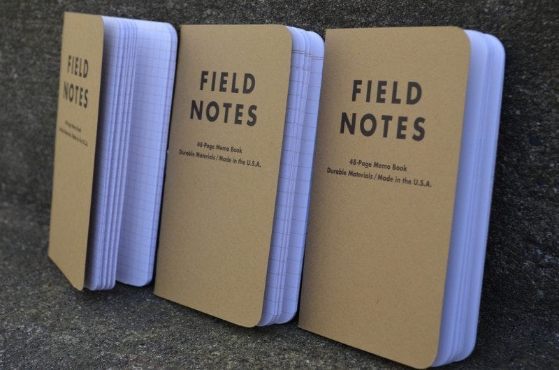 Field Notes Kraft Mixed (3 Pack) All Day Ruckoff