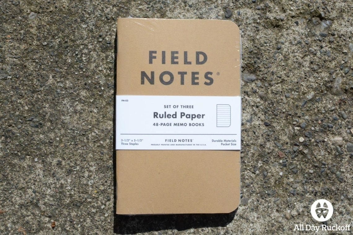 Field Ruled Paper Field Notes Kraft Ruled Paper (3 Pack) - All Day Ruckoff