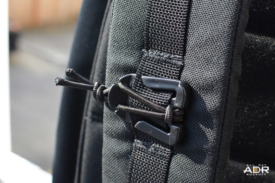 HEBILLA CORREA EDC MOLLE - Cuerda Elástica Con Mosquetón, Para Mochilas, Herramientas, Fijación De Objetos