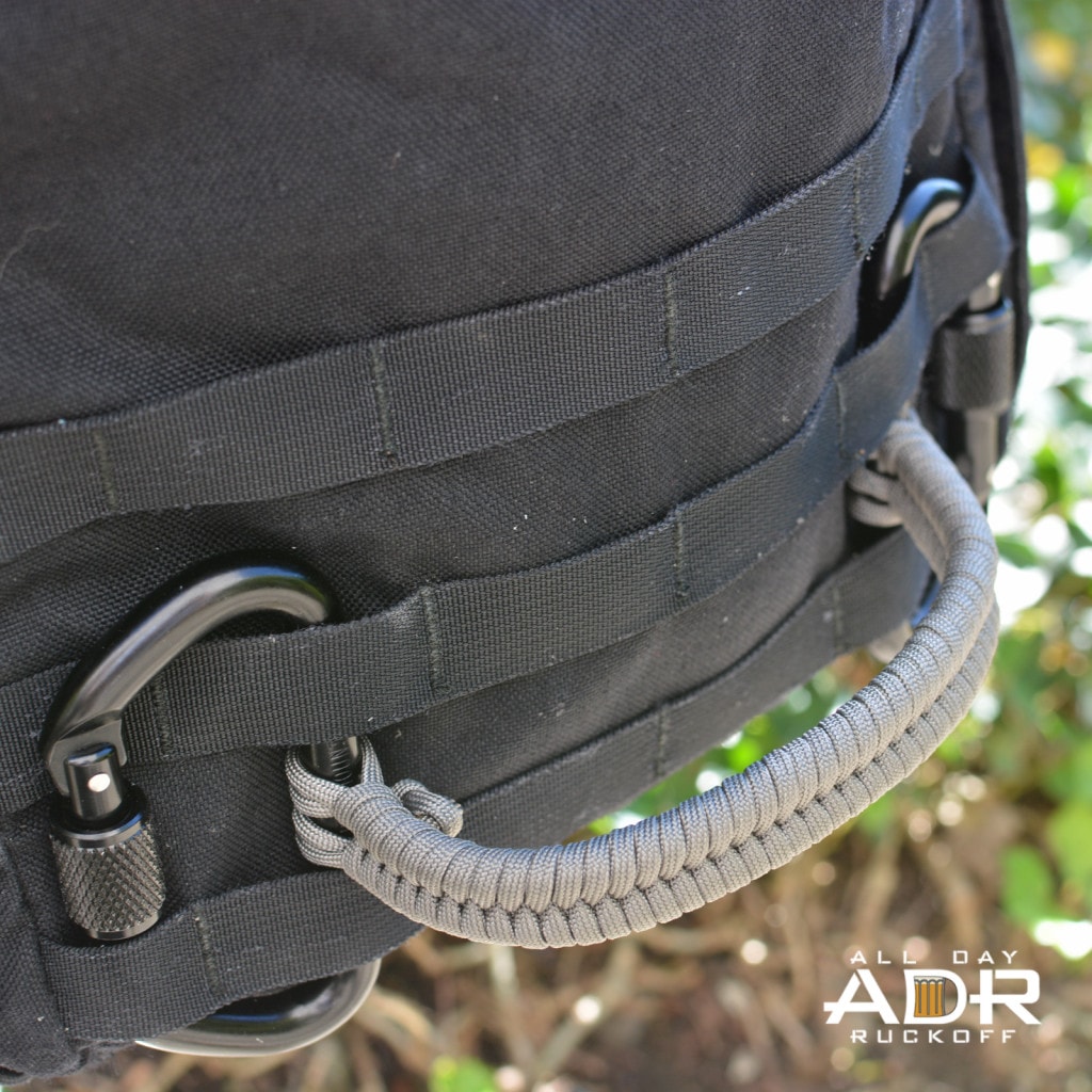 Paracord Fishtail Handle All Day Ruckoff