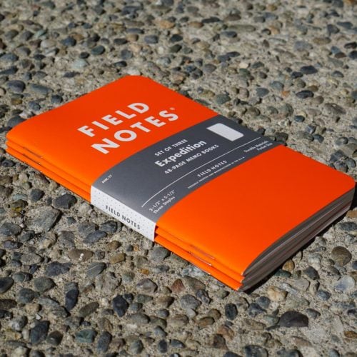 Field Notes Expedition (3 Pack) Notebooks All Day Ruckoff