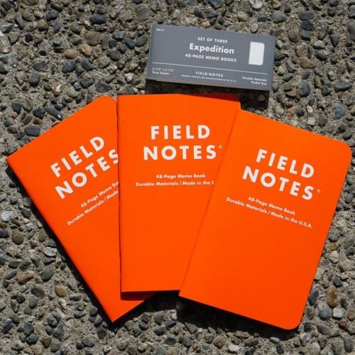 Field Notes Expedition (3 Pack) Notebooks All Day Ruckoff