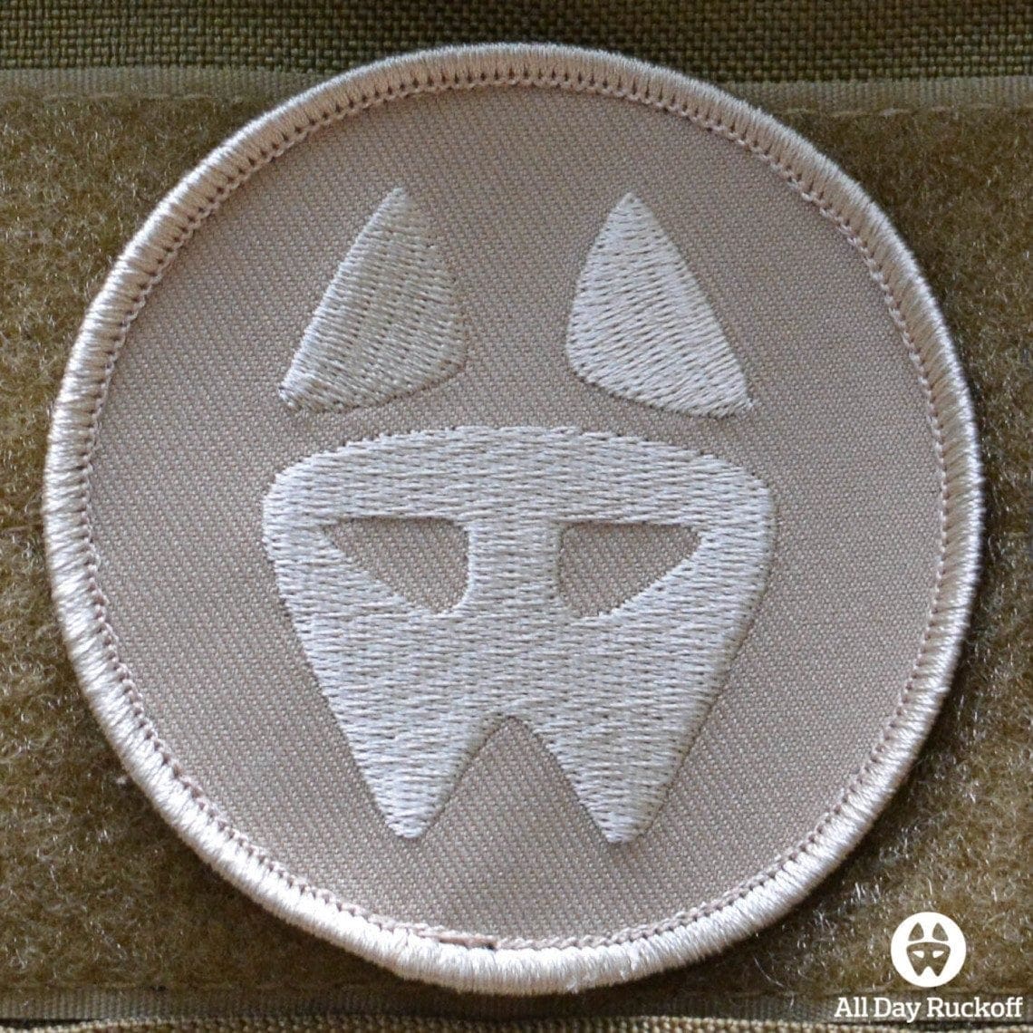 ADR Dog Logo Patch - All Day Ruckoff