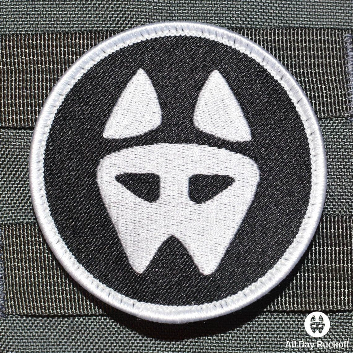 ADR Dog Logo Patch - All Day Ruckoff