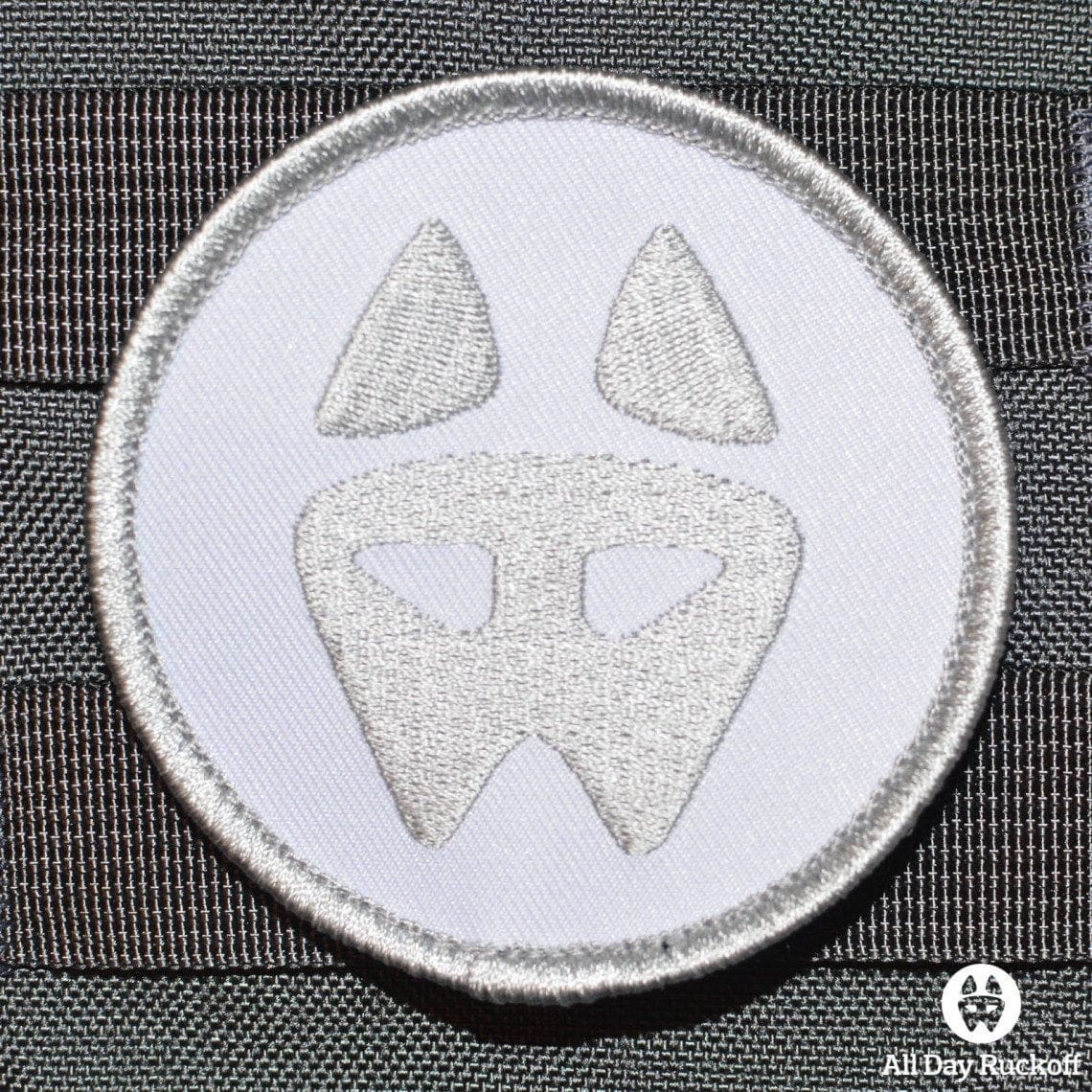 ADR Dog Logo Patch - All Day Ruckoff