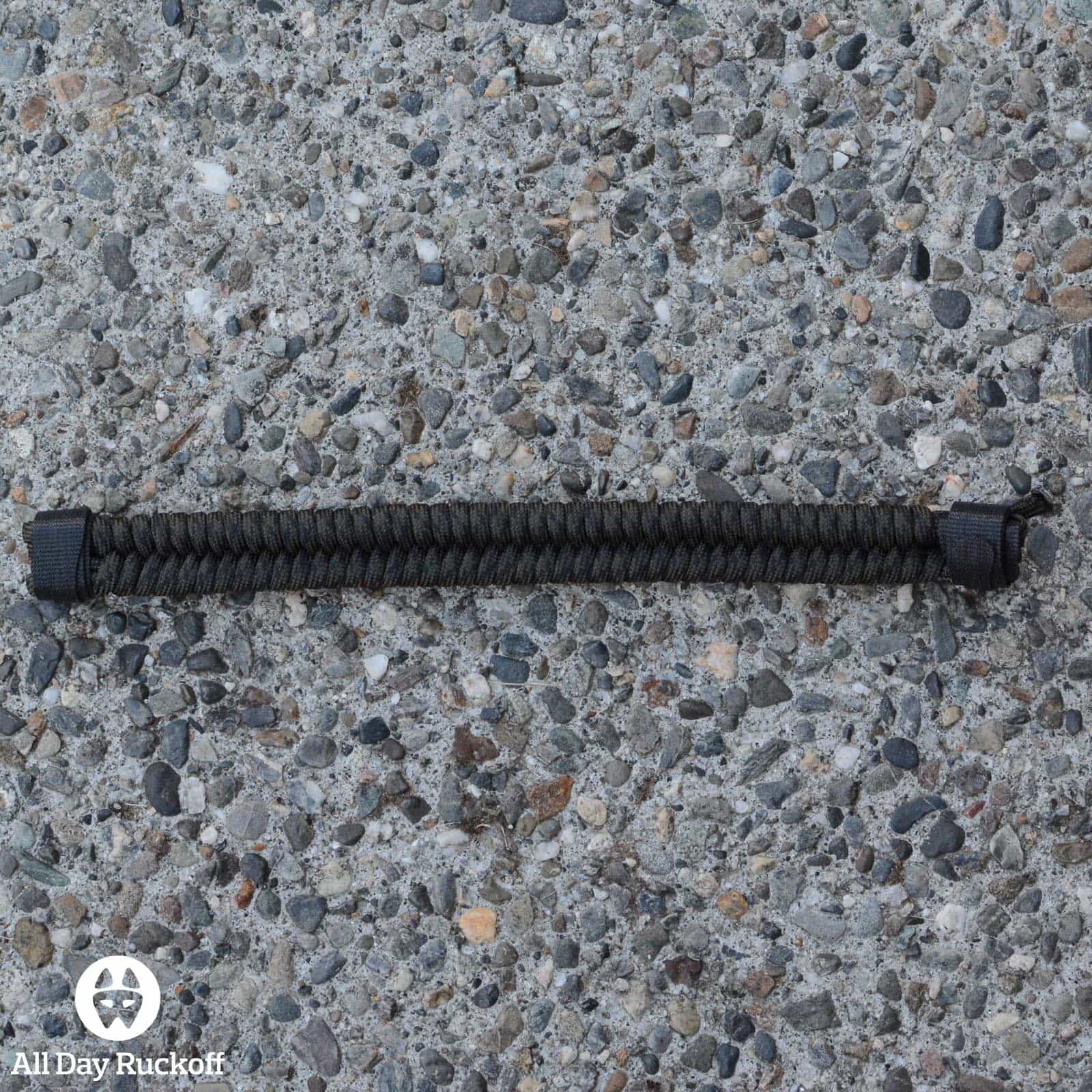 Paracord Fishtail Handle - All Day Ruckoff