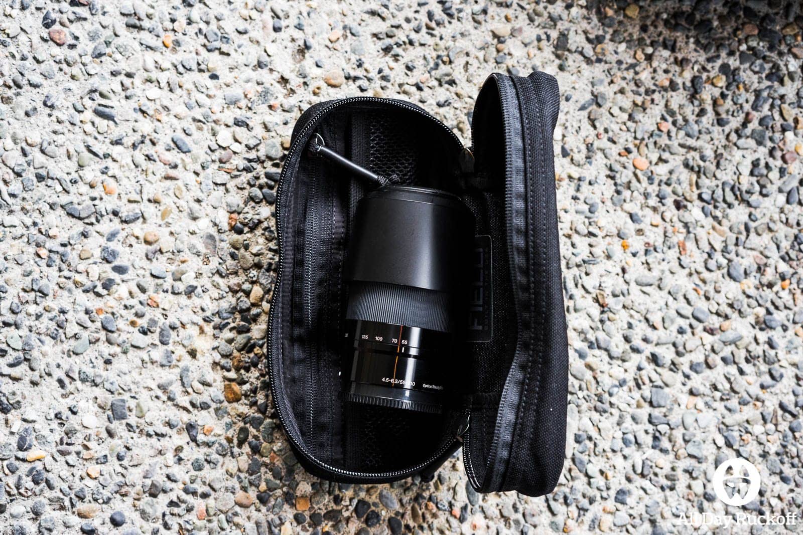 12x6 Black Flat MOLLE Utility Pouch For Goruck GR1, Rucker, Shooter, GWA