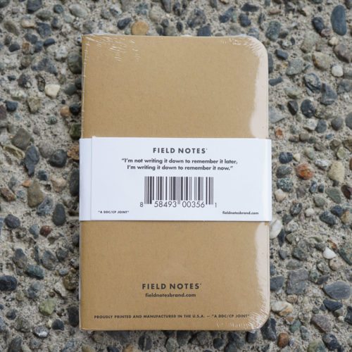 Field Notes 