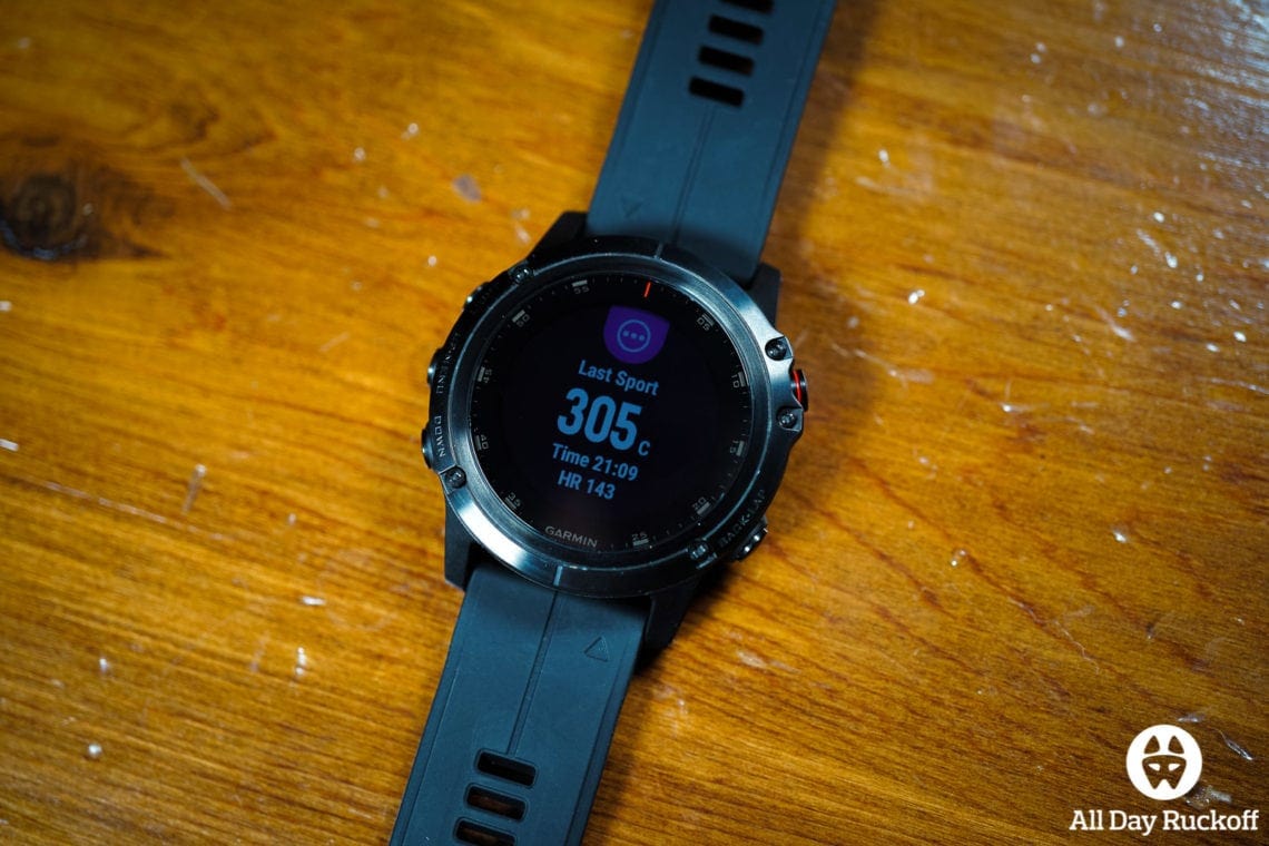 fenix 5x plus widgets