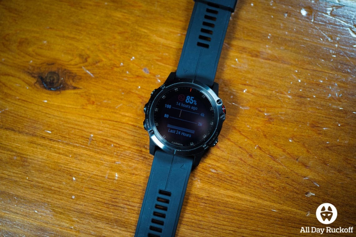 fenix 5x plus widgets