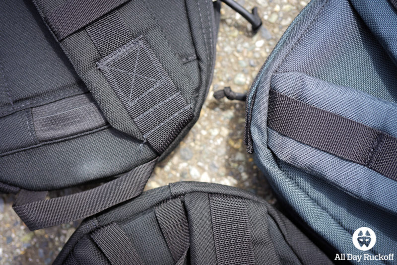 GORUCK Bullet Ruck 10L Comparison Version 1 vs 2 vs 3 - All Day Ruckoff