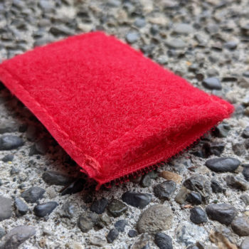 All Day Ruckoff Hidden Patch Pocket HPP Red Open