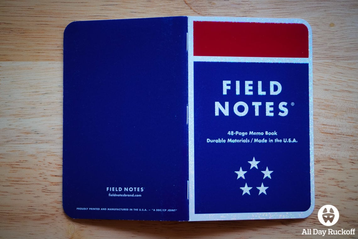 Field Notes Mile Marker Notebooks All Day Ruckoff