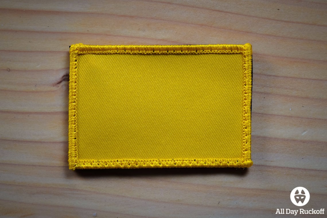 Blank Velcro Patches All Day Ruckoff