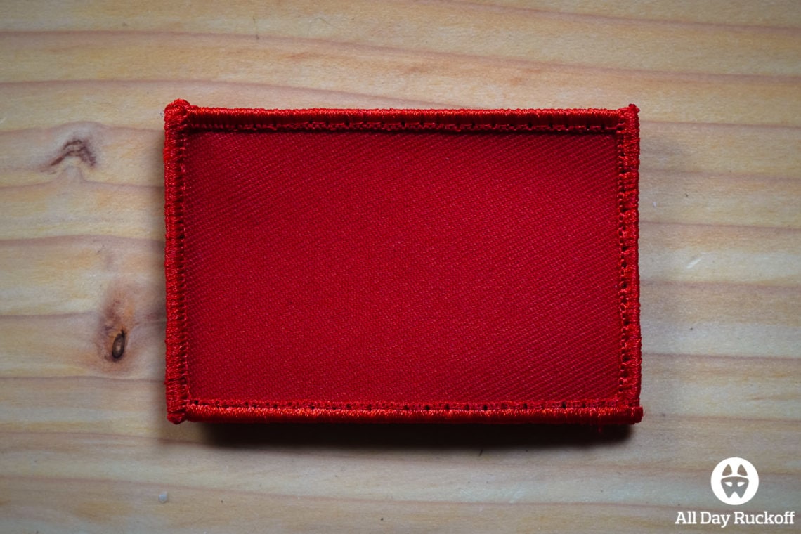 Blank Velcro Patches All Day Ruckoff