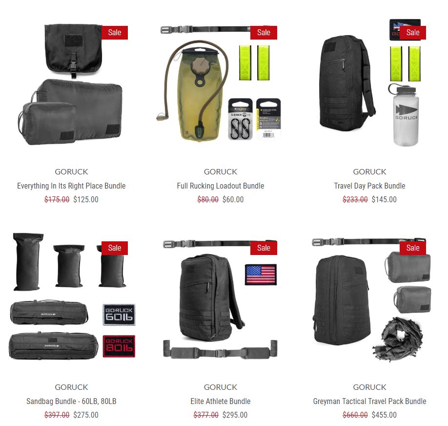 GORUCK Christmas in July 2019 Sale All Day Ruckoff