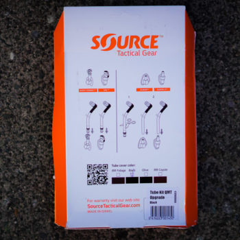 Source Hydration Tube Kit Extra Hose Black Back