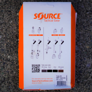 Source Hydration Tube Kit Extra Hose Coyote Back