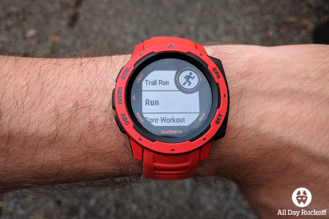 Garmin Instinct GPS Watch In Depth Review All Day Ruckoff