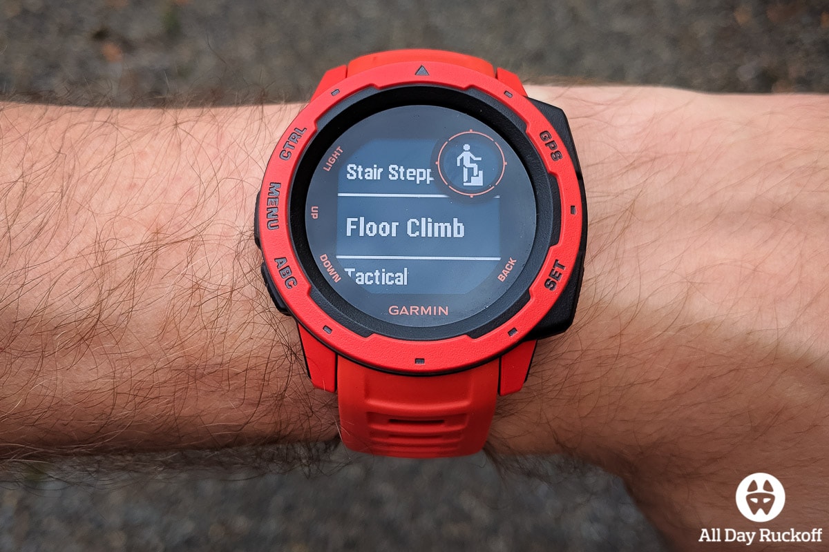 Garmin Instinct GPS Watch InDepth Review All Day Ruckoff