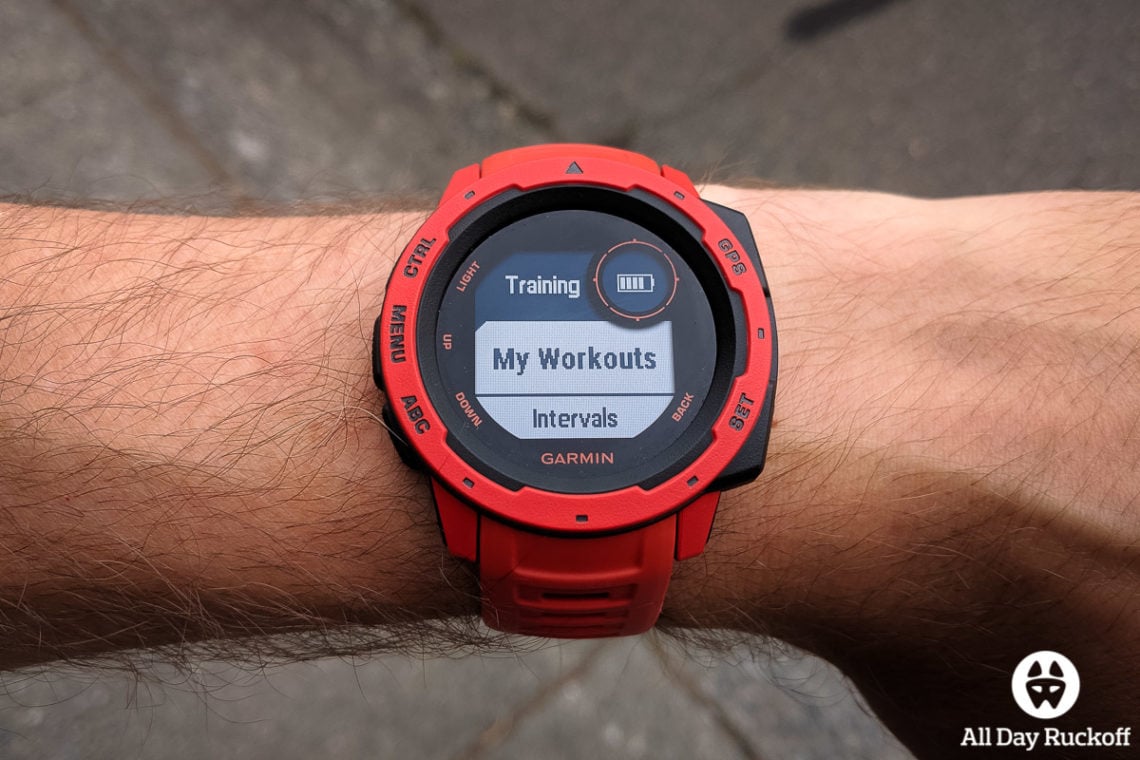 Garmin instinct rugged discount gps watch review