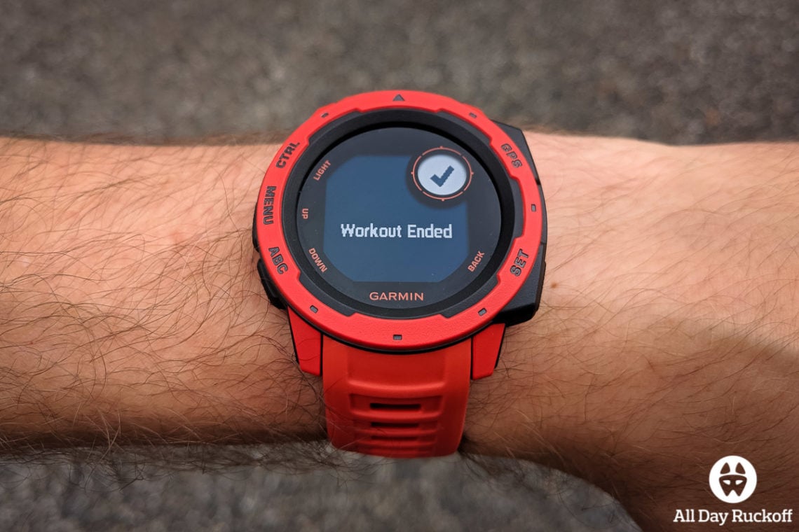 Garmin Instinct GPS Watch In Depth Review All Day Ruckoff