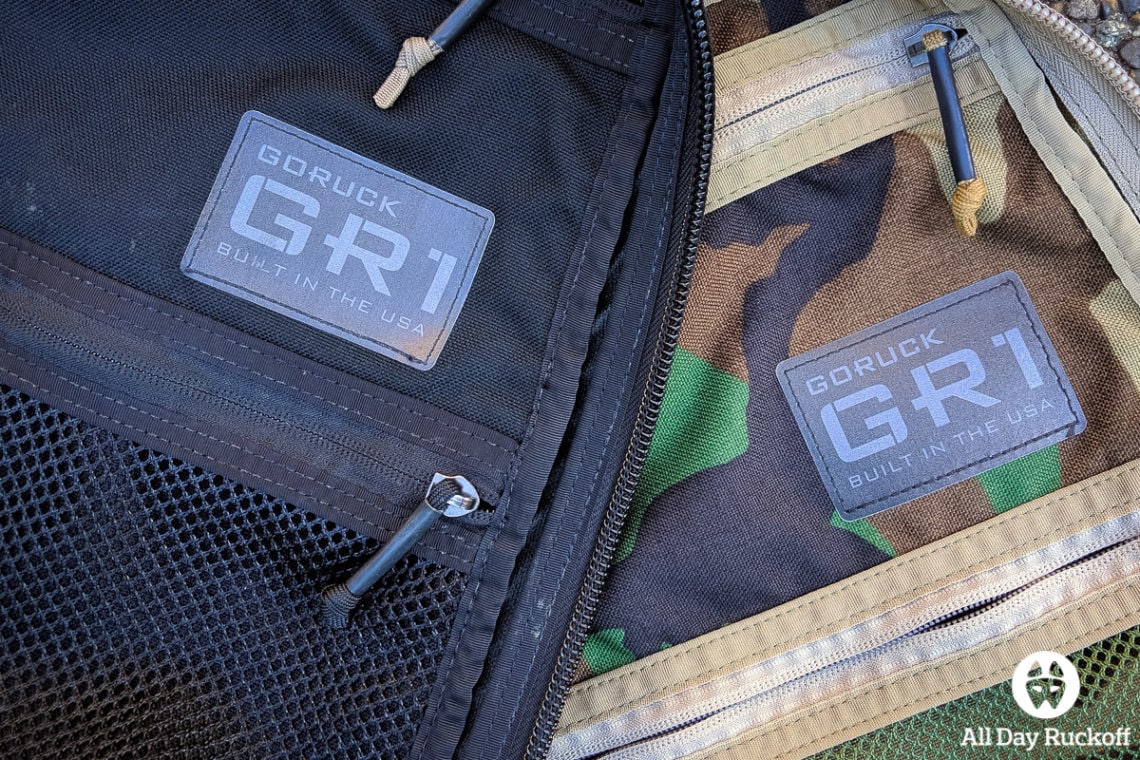 GORUCK GR1 21L vs GR1 26L Size Identification Guide - All Day Ruckoff