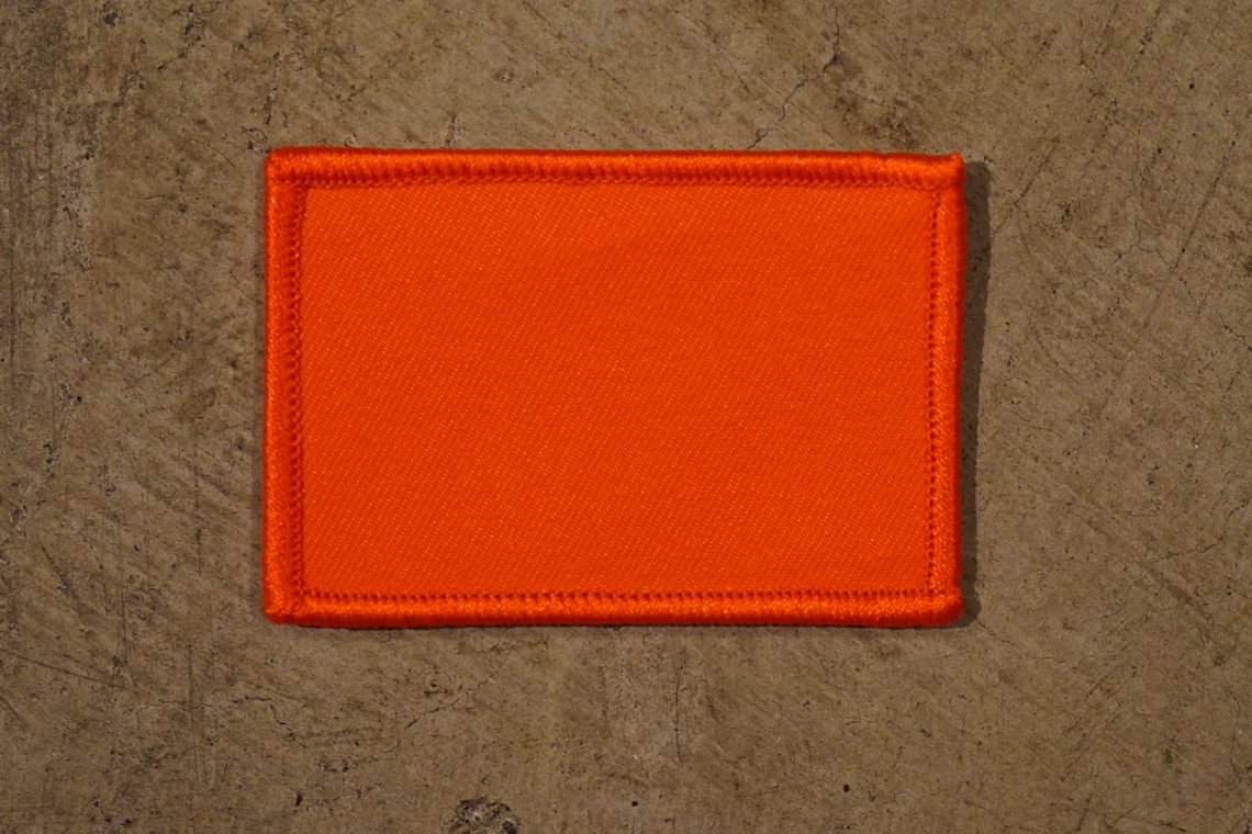 Blank Velcro Patches All Day Ruckoff