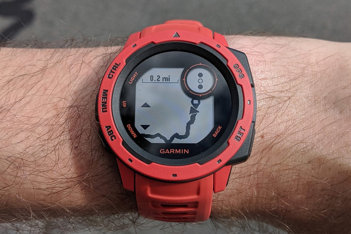 Garmin instinct running online mode