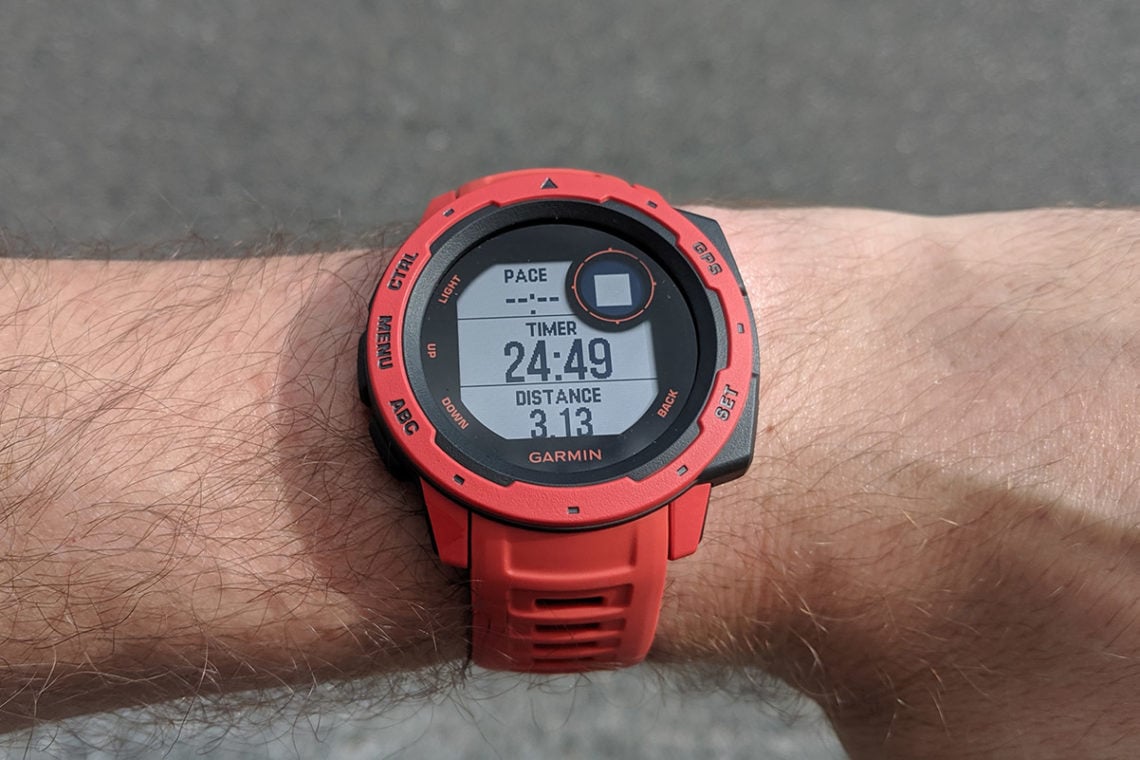 Garmin instinct cheap pace