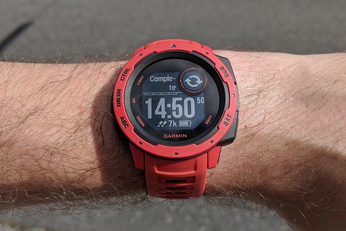 Garmin instinct clearance running