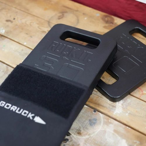 Plaque De Poids Goruck 20lb (9kg) Noire - Pour Sac Ruck, Excellent état Occasion