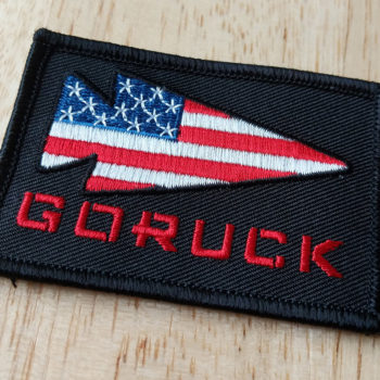 GORUCK USA Logo Patch - Side