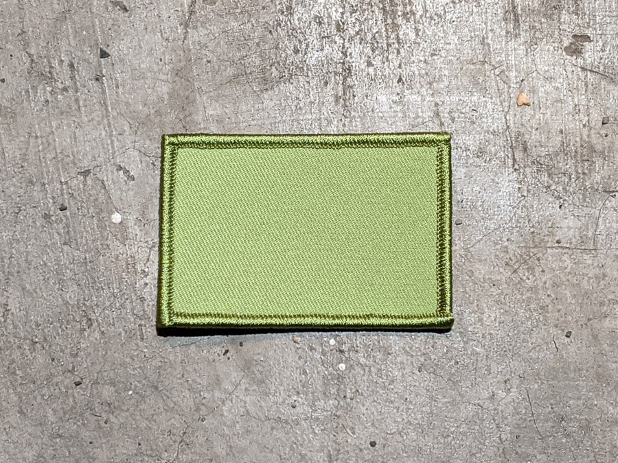 Blank Velcro Patches All Day Ruckoff