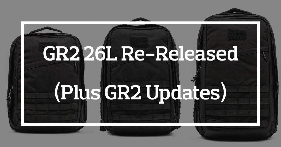 Goruck gr2 hot sale 26l review