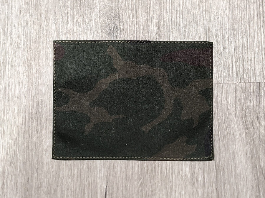 Army Duck Waxed Canvas Notebook Cover All Day Ruckoff