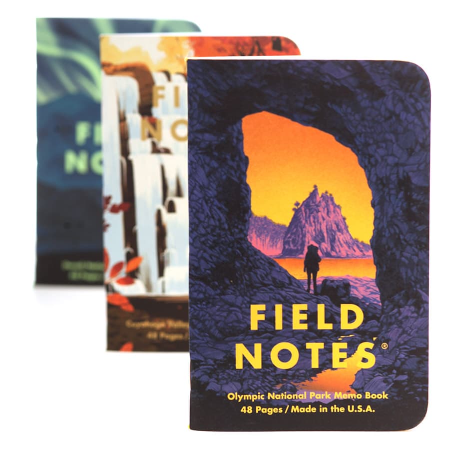 Field Notes "National Parks" Limited Edition Notebooks (Series E) All