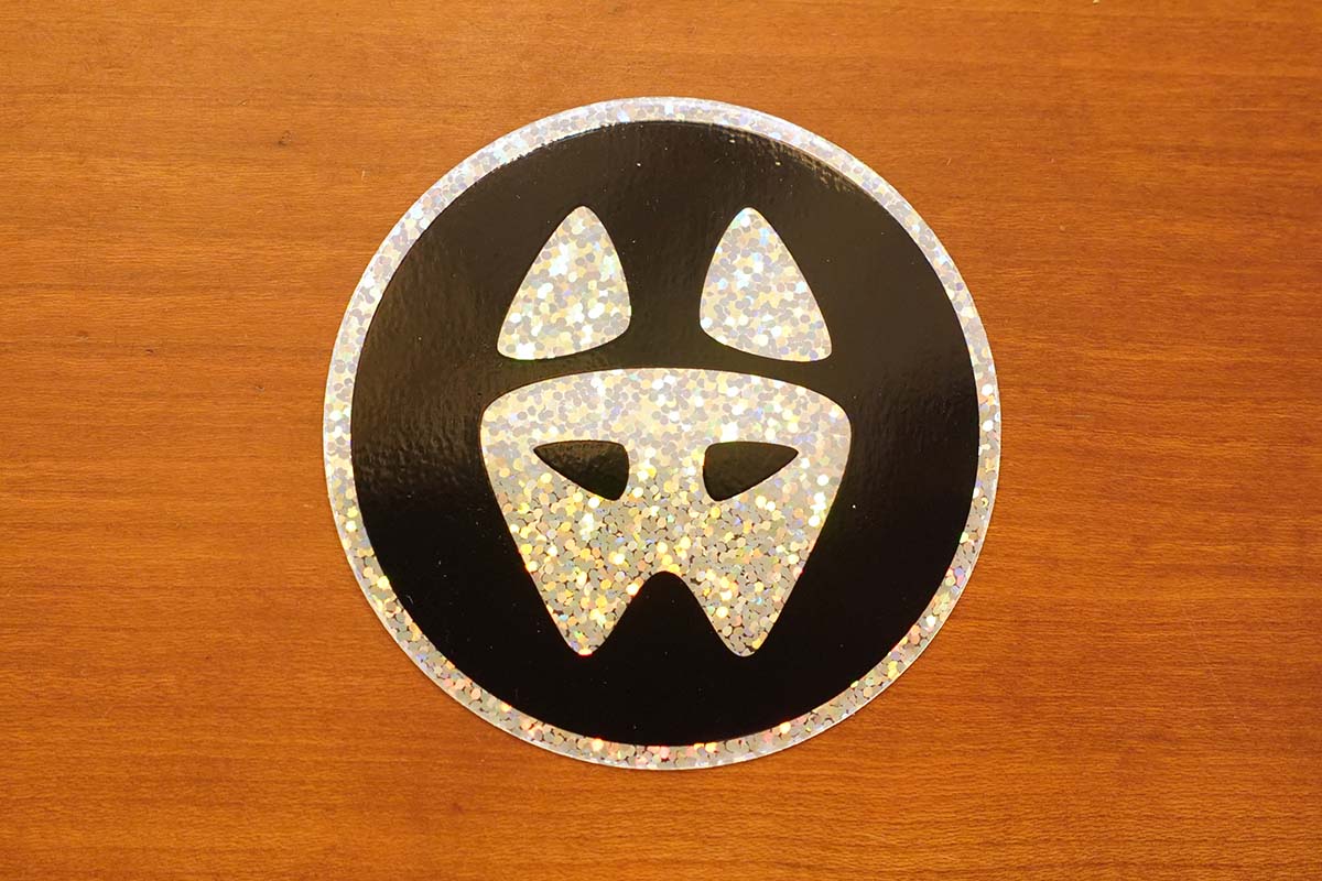 All Day Ruckoff 3″ Logo Sticker (Flicker)